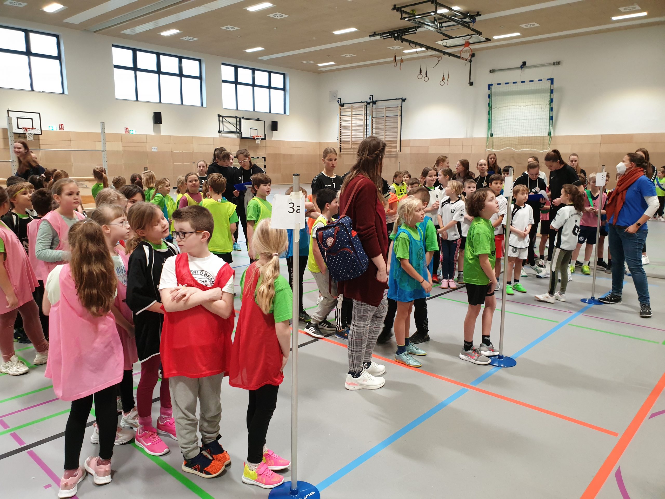 Handball Aktionstag für Klassen 3 und 4 Grundschule