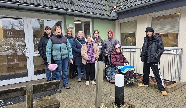 Besuch im Haus Bergerskamp Klasse 12a unterwegs