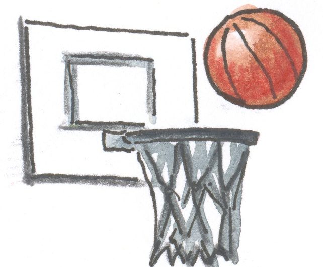 Basketball mit echten Profis