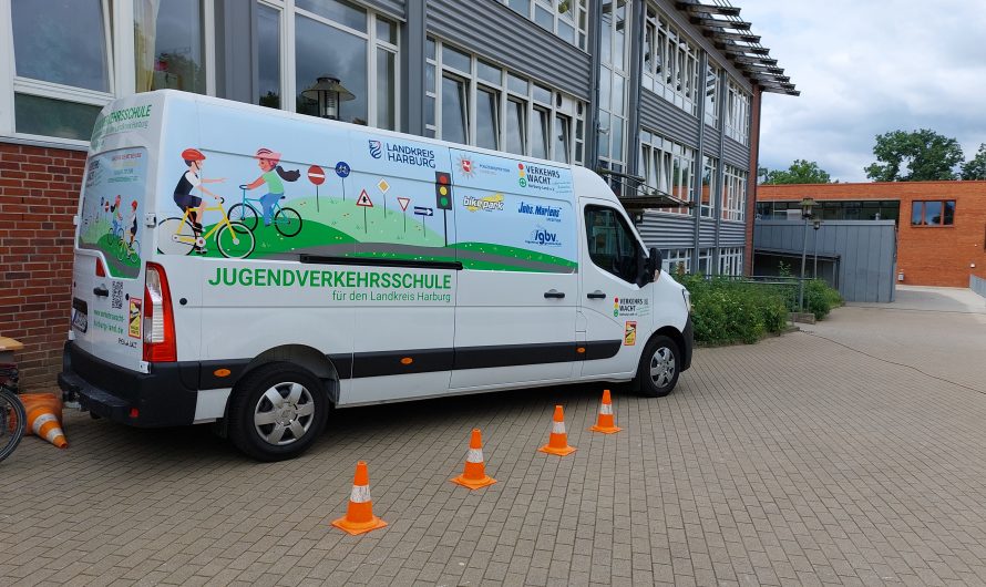 Verkehrsschule in der Waldschule
