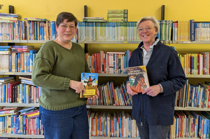 Gute Neuigkeiten: Unterstützung in der Schulbücherei