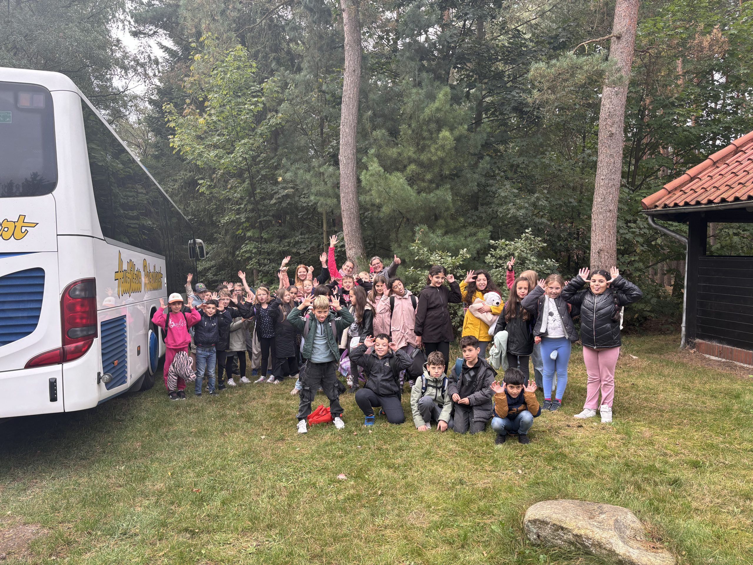 Klasse 3a und 3b mit Frau Thoben, Frau Lebherz und Frau Knöner