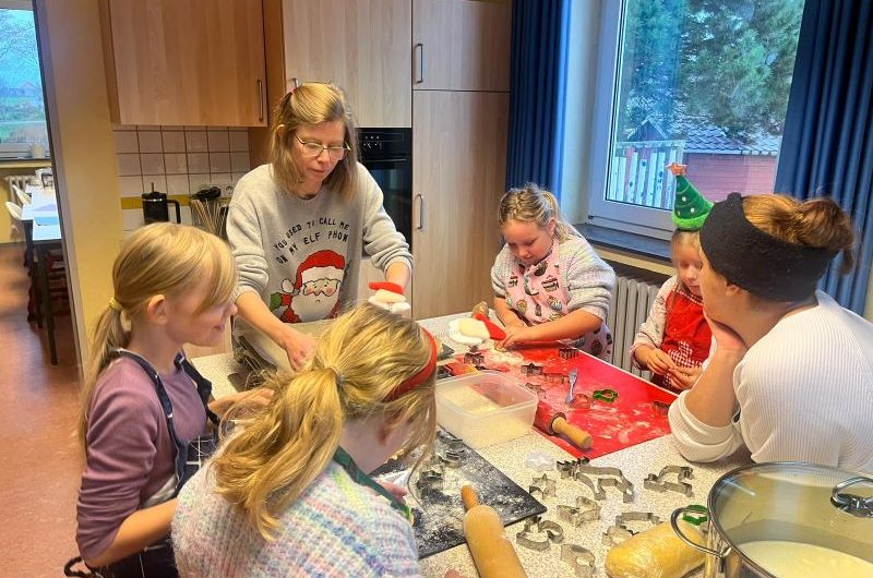 Backen in der Weihnachtszeit