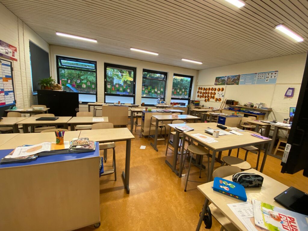 Unterrichtsraum einer Schule in Amersfoort