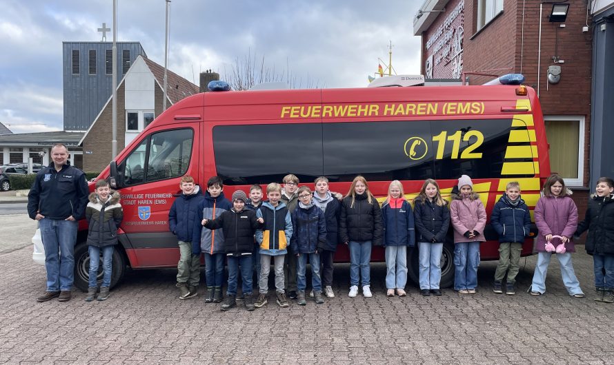 Besuch der Harener Feuerwehr