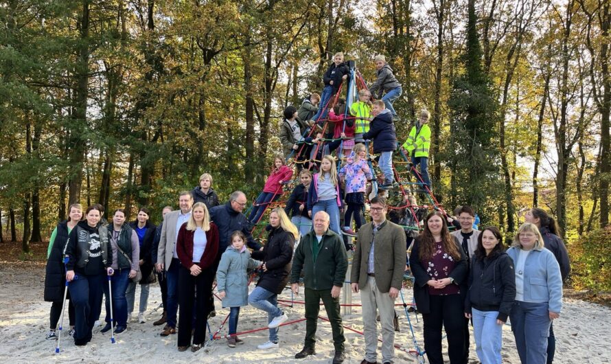 Wir sagen DANKESCHÖN für die Kletterspinne