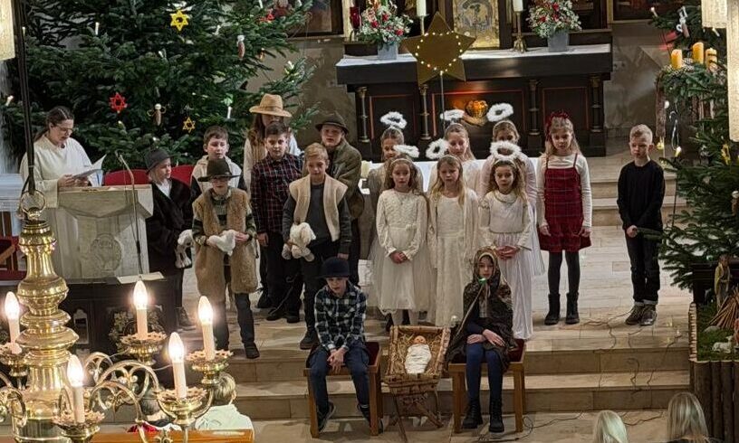 Krippenspiel in der Marienkirche Tinnen