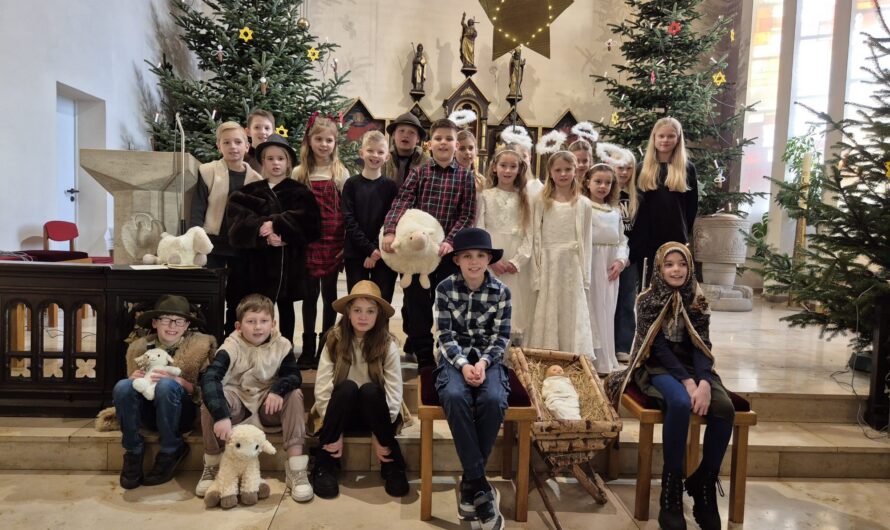 Krippenspiel in der Marienkirche Tinnen
