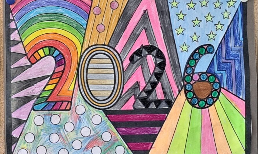 Frohes Neues Jahr wünschen die Marienkäfer