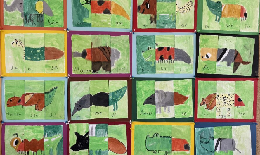 Mariensendil und Krosenfer – Kunstwerke der Klasse 2b