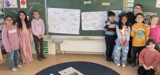 Die Schüler der neuen Schülerzietungs-AG an der Wohltbergschule