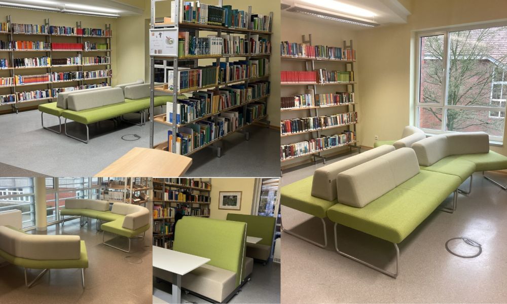 Neues Mobiliar in unserer Schulbibliothek! – Gymnasium Haren (Ems)