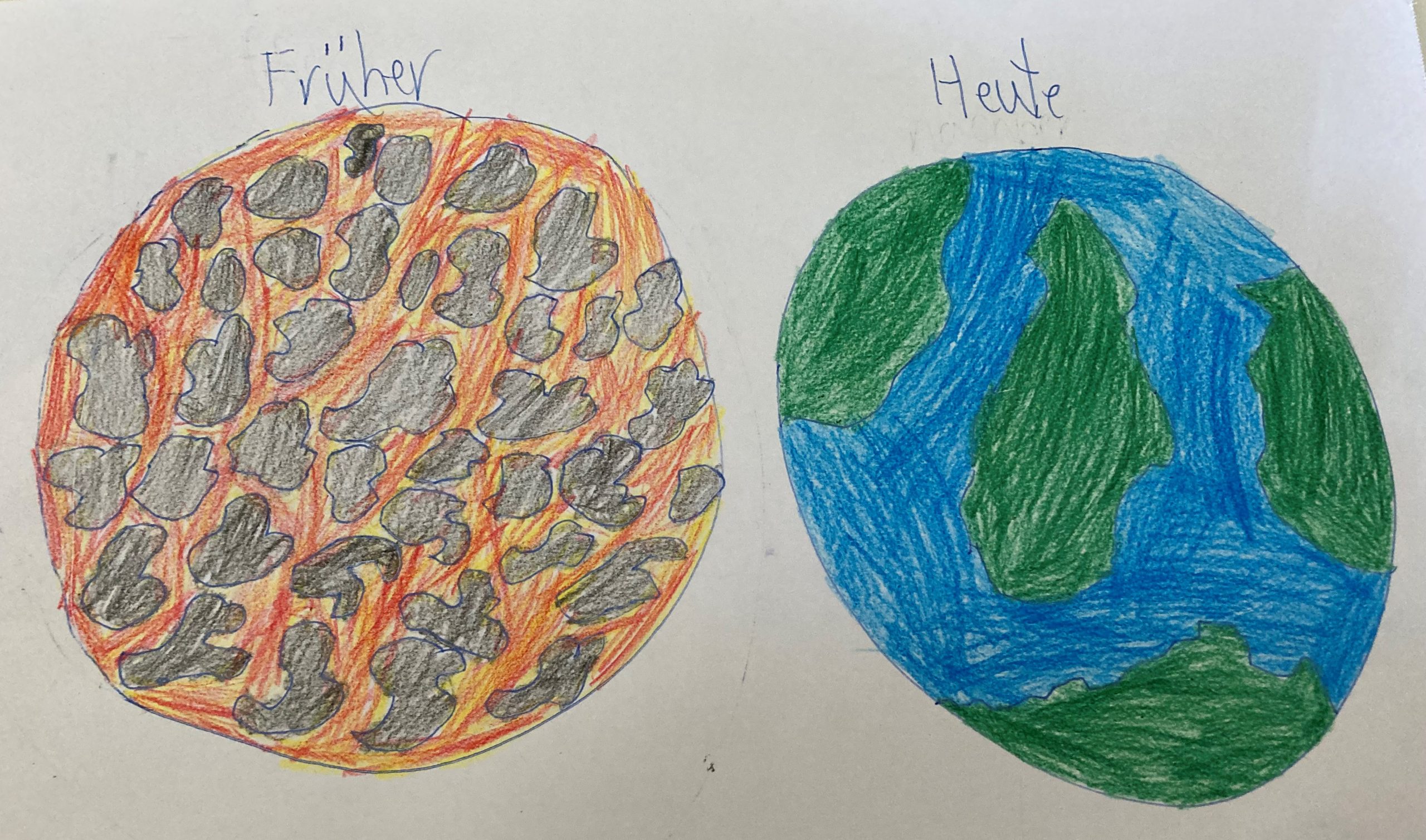 So entstand die Erde