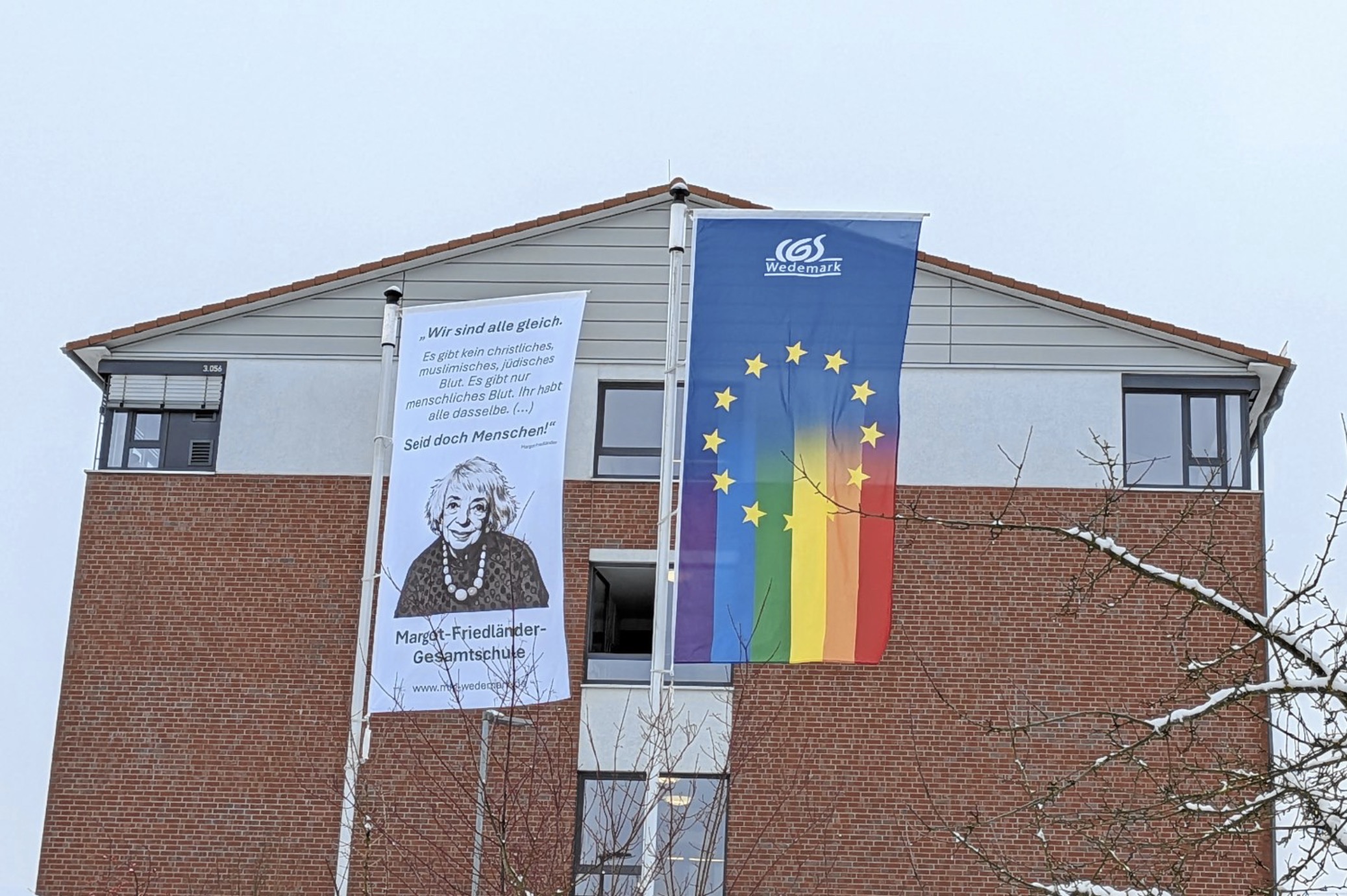 Die IGS Wedemark wurde umbenannt: Wir sind nun die Margot-Friedländer-Gesamtschule Wedemark