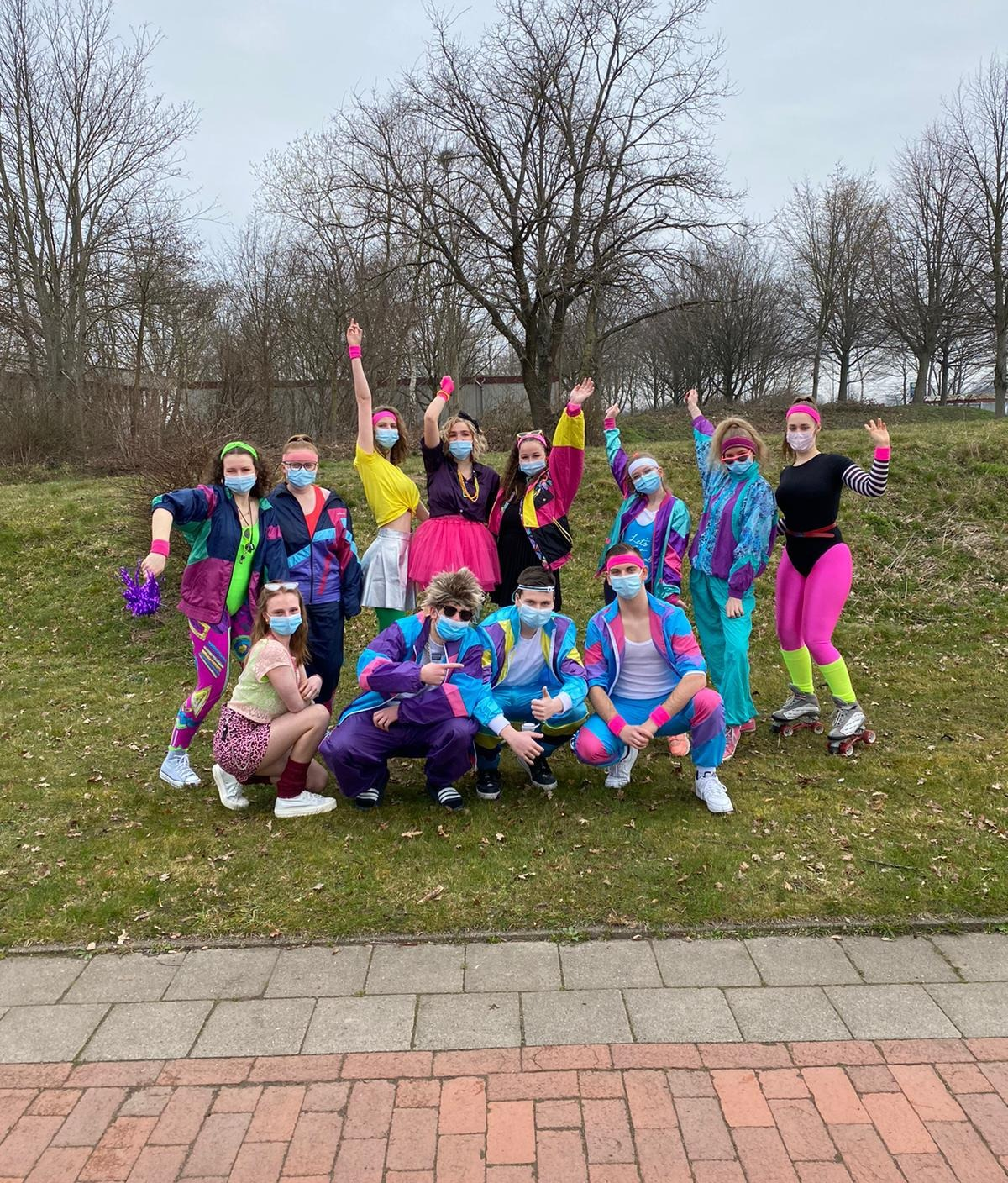 Abiturienten feiern Mottowoche