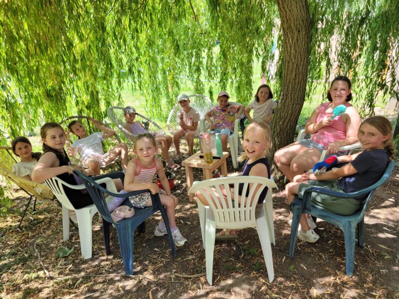 Picknick im Schatten
