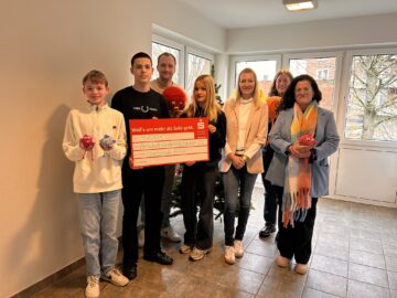 OBS Hilter übergibt 4.800 Euro an den Kinderhospizdienst Osnabrück