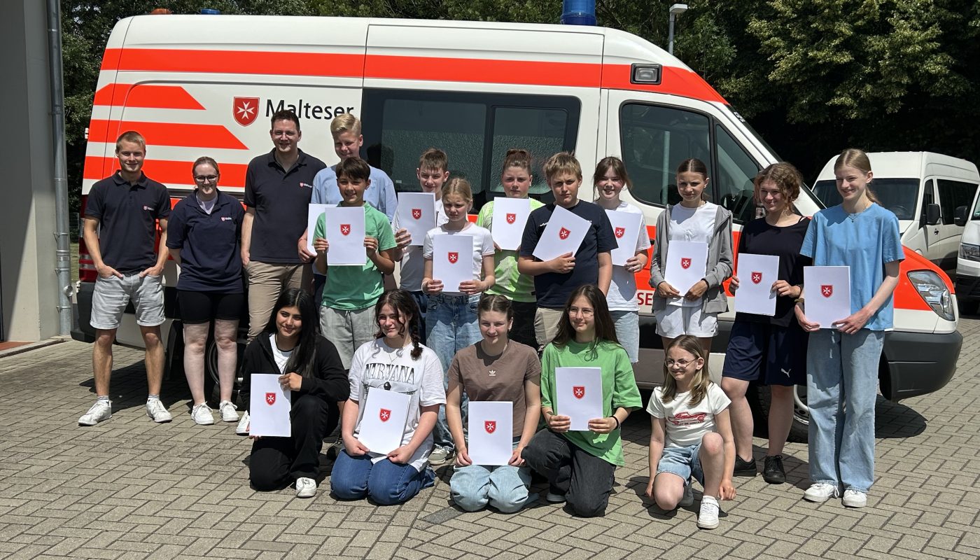 Neue Schulsanis an der Realschule