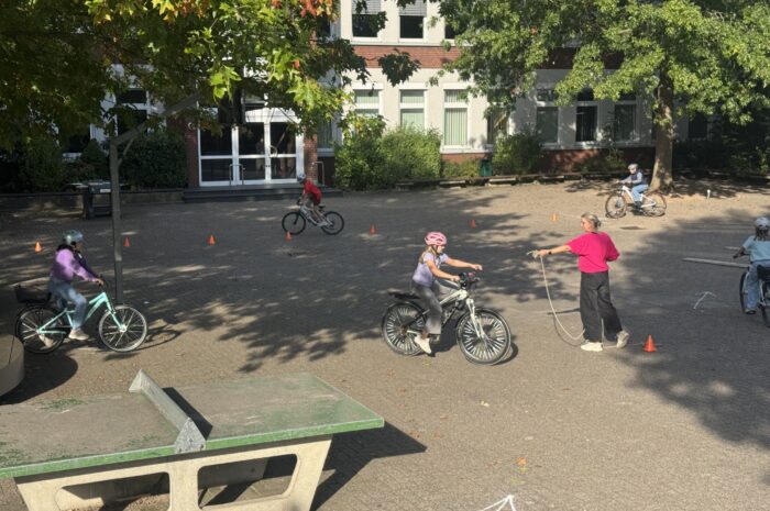 Fahrradtraining mit der Polizei Vechta