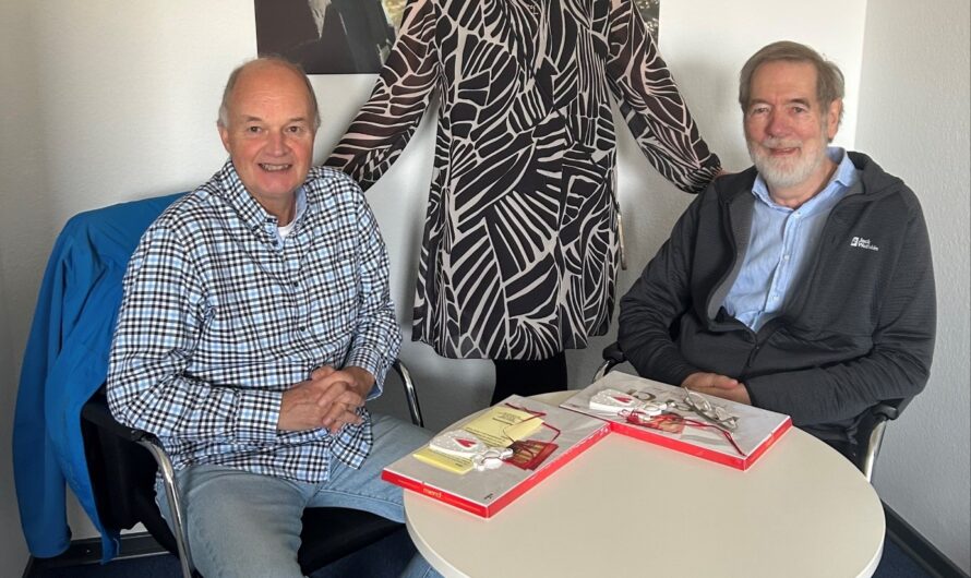 Großzügige Spende für unseren Förderverein