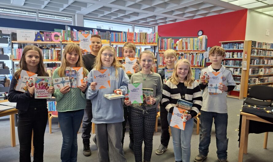 Vorlesewettbewerb 2025 –  oder Wer LESEN kann, ist klar im Vorteil!