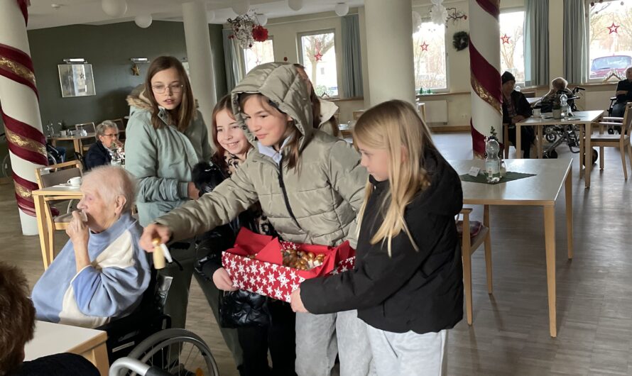 Weihnachtsüberraschung im Seniorenheim Dransfeld
