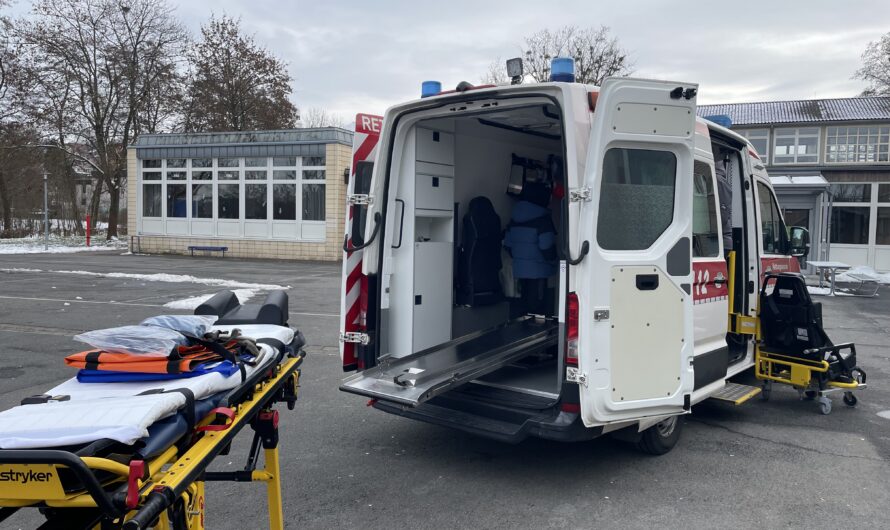 Fortbildung der Schulsanitäter