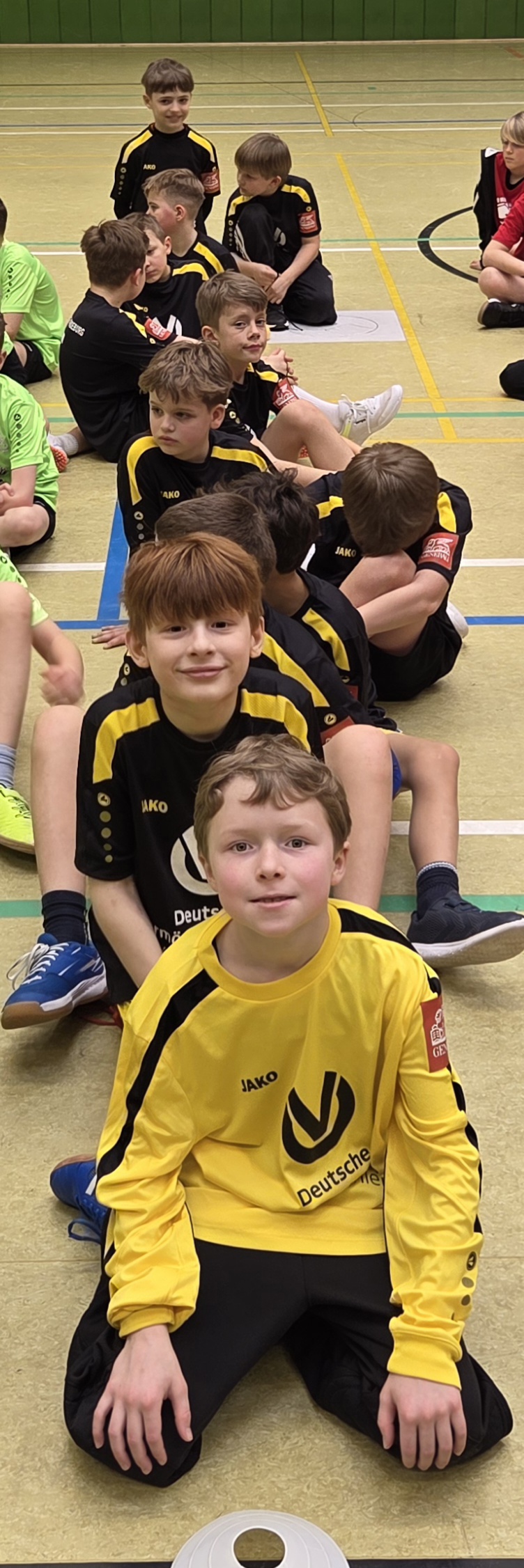 Handballteam der Jungen